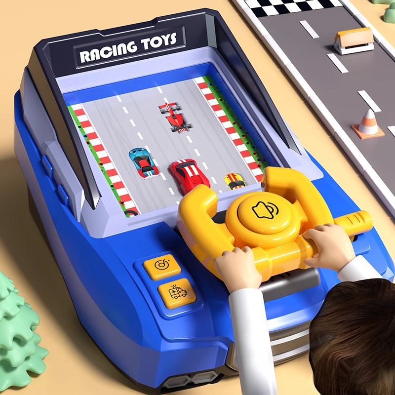 Gaming Console For Kids - الأطفال لعبة سباق تنافسية آلة الإلكترونية