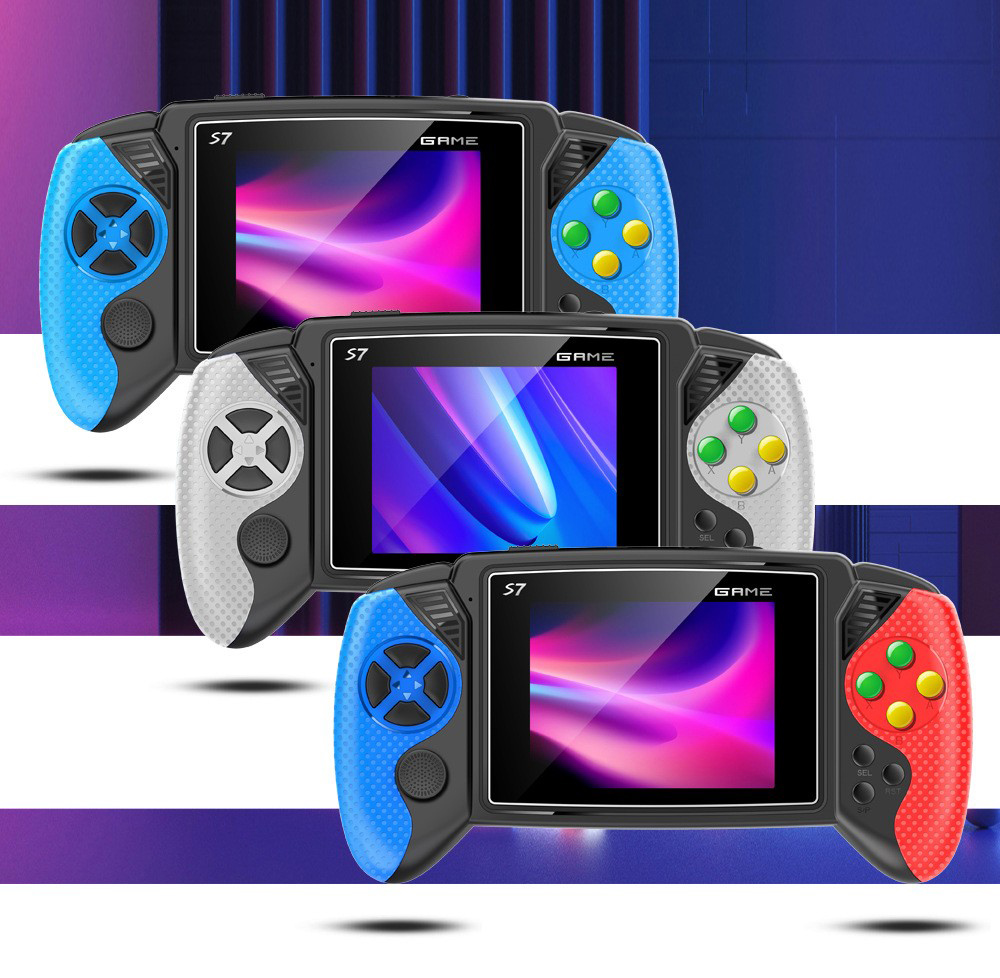 Gaming Console For Kids - جهاز ألعاب محمول S7 ريترو بشاشة