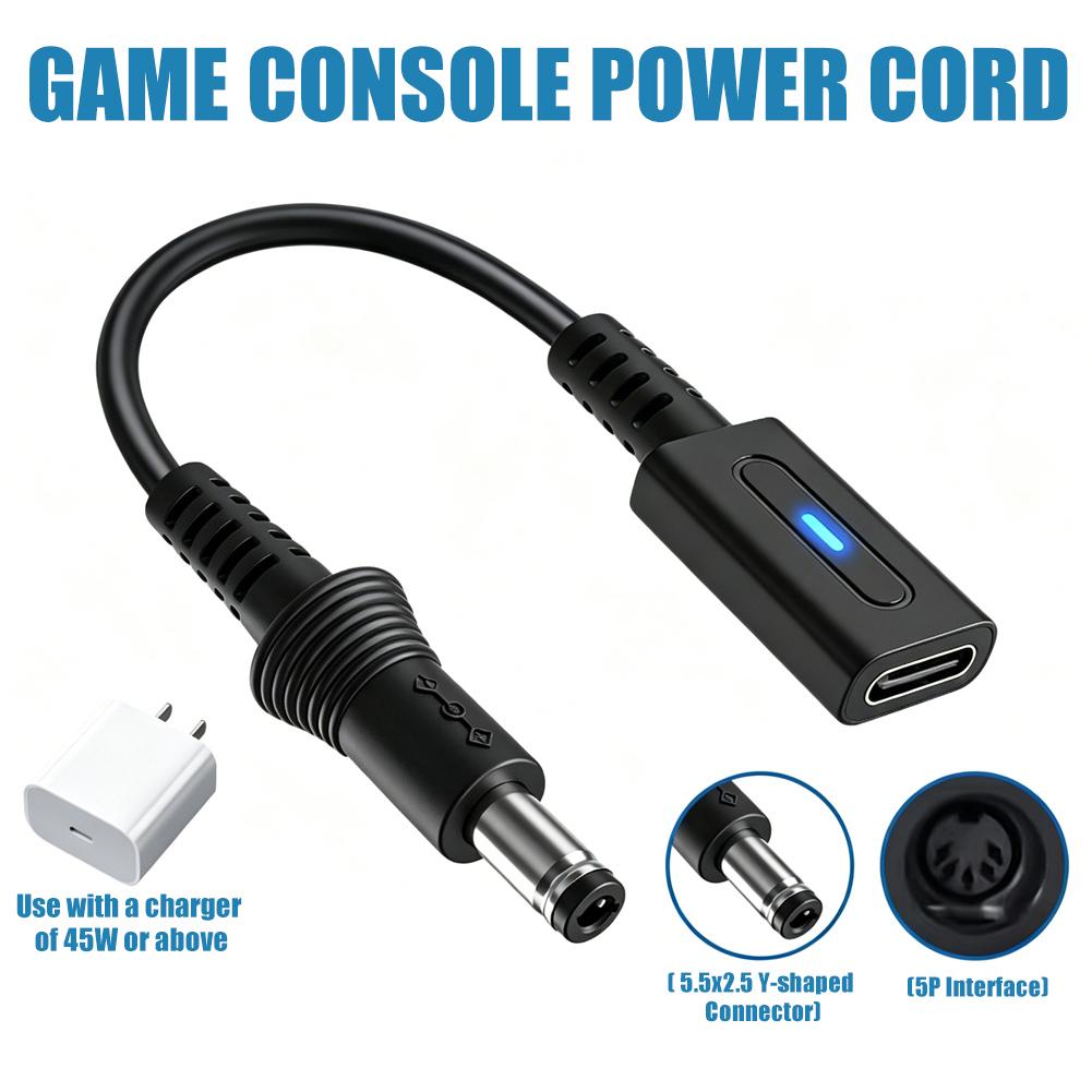 Gaming Console Generations - محول أنثى من نوع TYPE-C لوحدة