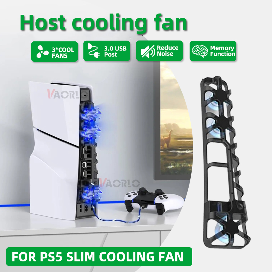 Console Cooling Fan - مروحة تبريد بثلاث سرعات لجهاز PS5