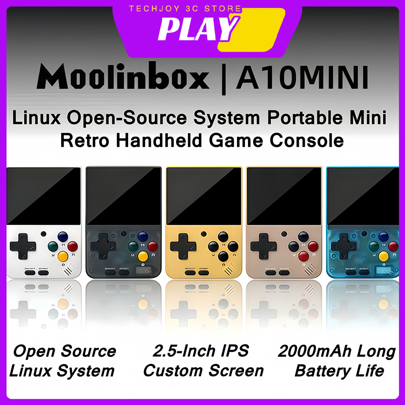 Gaming Console Online - وحدة تحكم ألعاب محمولة Moolinbox A10Mini