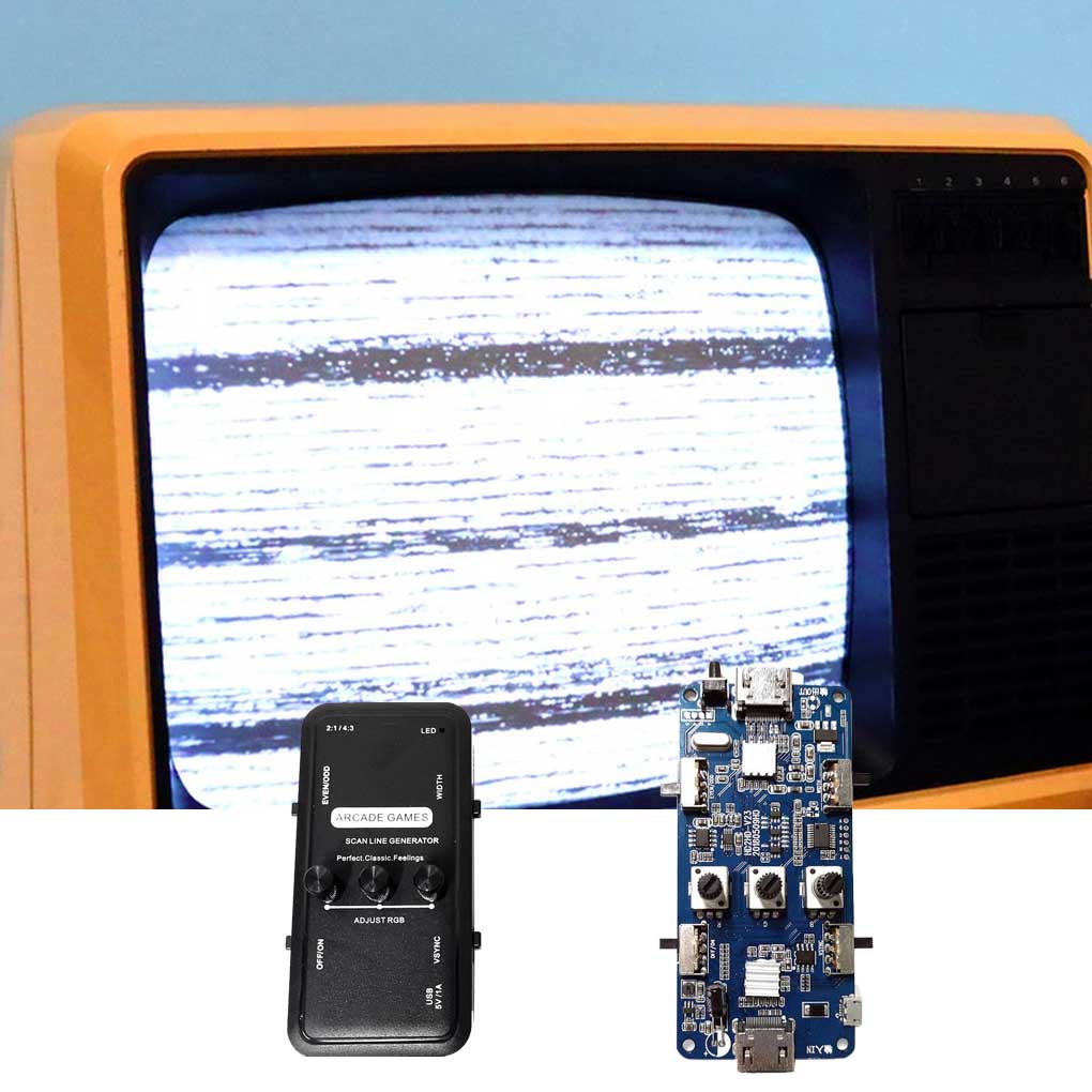 Gaming Console Generations - مولد المسح الضوئي القابل للتعديل مع
