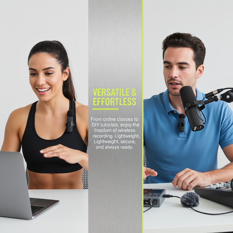Gaming Console For Your Phone - ميكروفون لاسلكي K9 صغير لتسجيل الصوت
