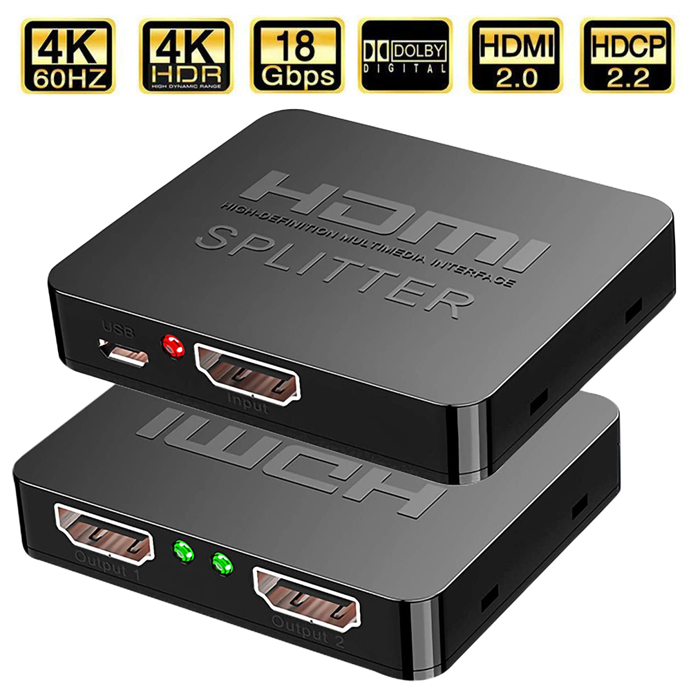 Gaming Console Bundle - مفتاح مضخم تقسيم HDMI ، فاصل