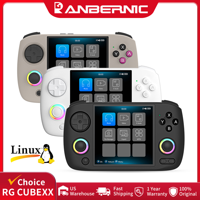 Gaming Console Types - Anbernic RG CubeXX وحدة تحكم ألعاب