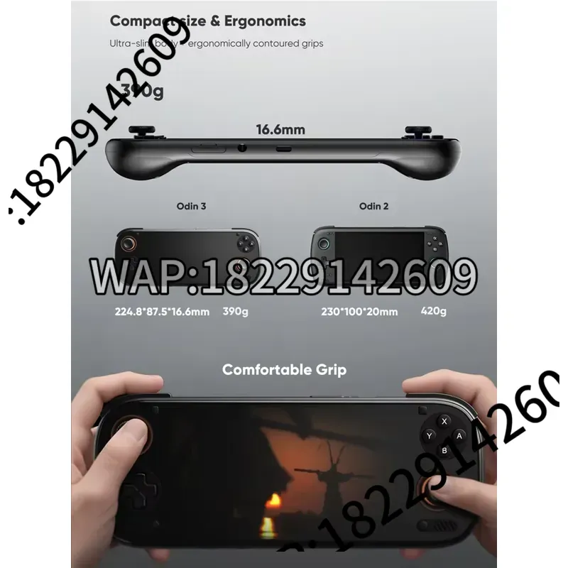 وحدة تحكم ألعاب محمولة AYN Odi - مراجعة Gaming Console Free وسعره
