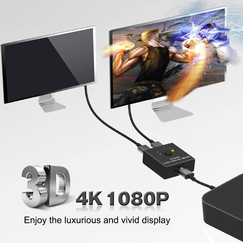 محول HDMI ثنائي الاتجاه 2.0 ال - مراجعة Gaming Console Bundle وسعره