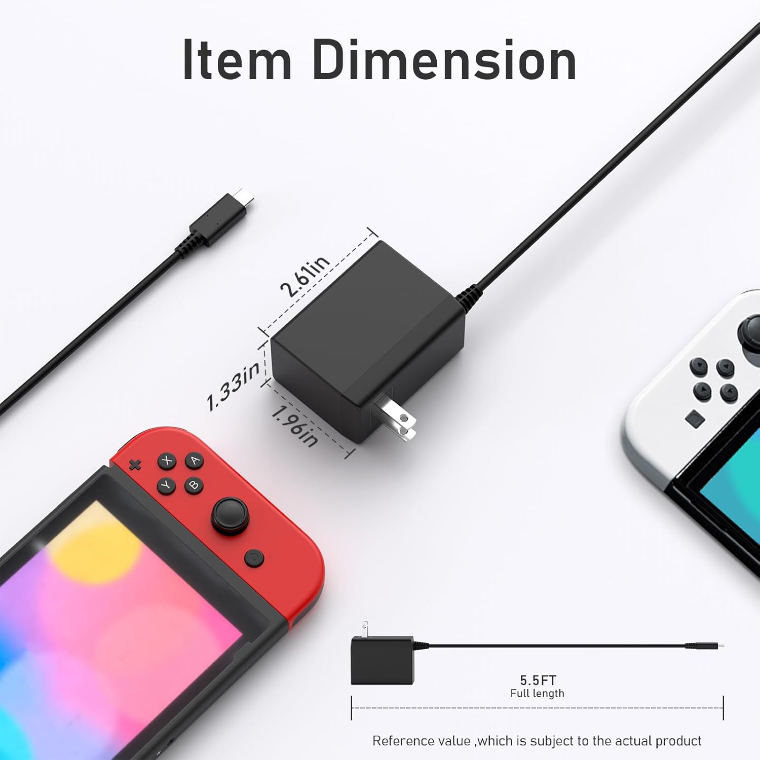شاحن تايب سي AC 100-240 فولت 1 - مراجعة Gaming Console Types وسعره