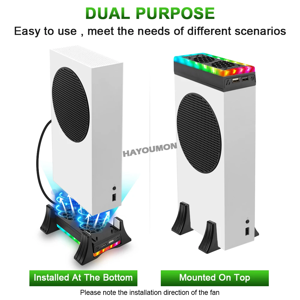 حامل وحدة تحكم الألعاب الأبيض  - مراجعة Console Cooling Fan وسعره