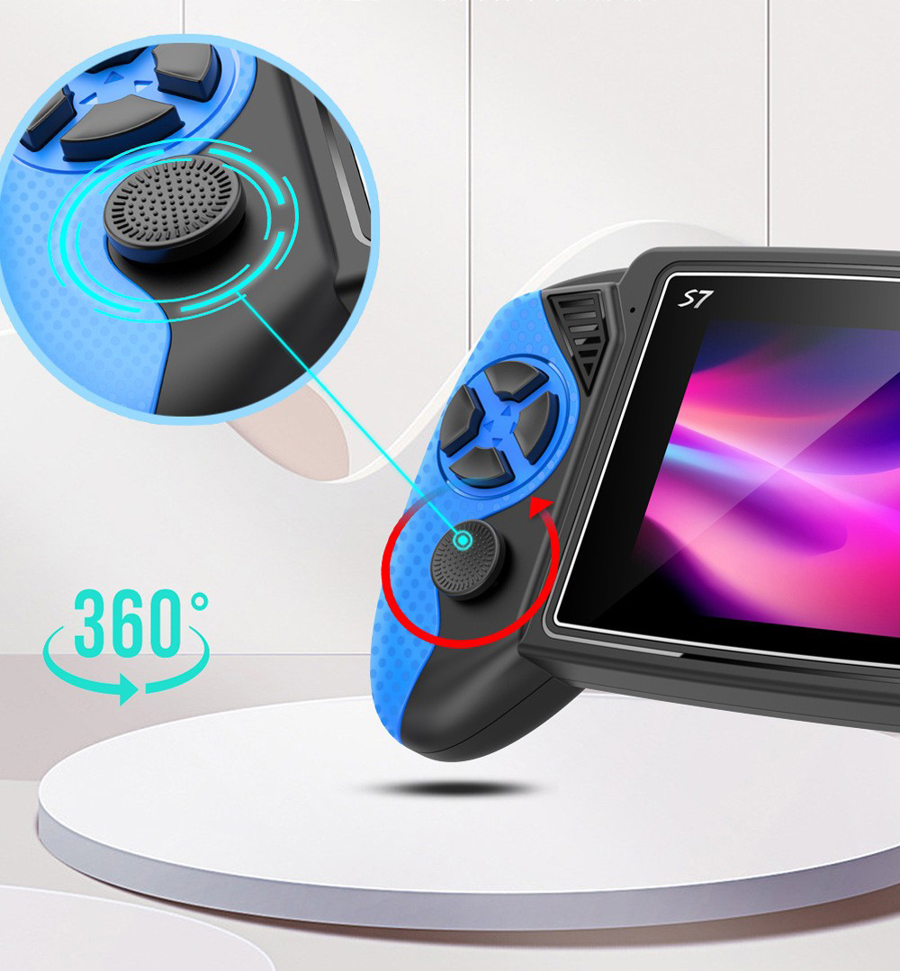 جهاز ألعاب محمول S7 ريترو بشاش - مراجعة Gaming Console For Kids وسعره