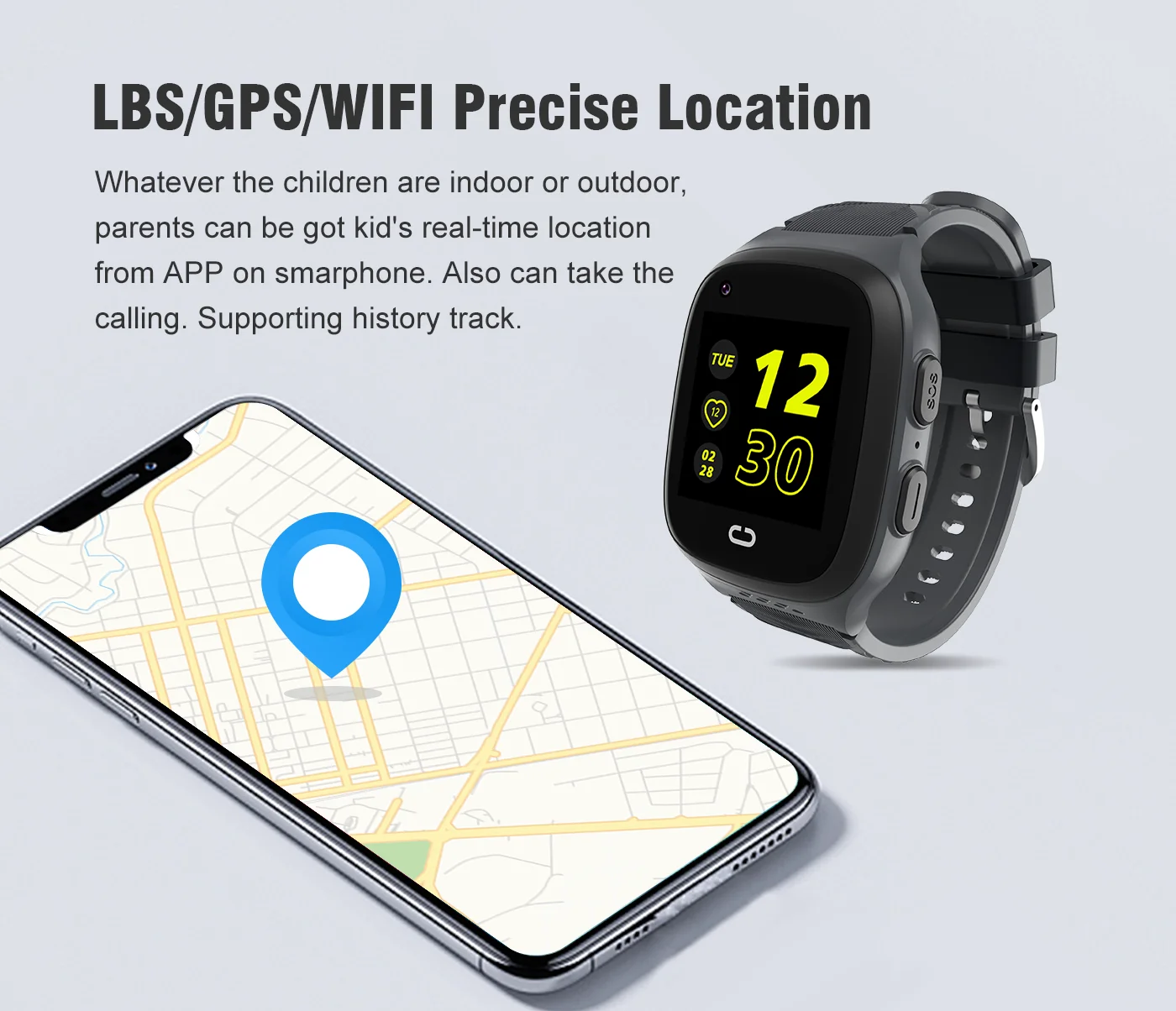 4G الاطفال Smartwatch SOS مقاو - مراجعة Gaming Console For Your Phone وسعره