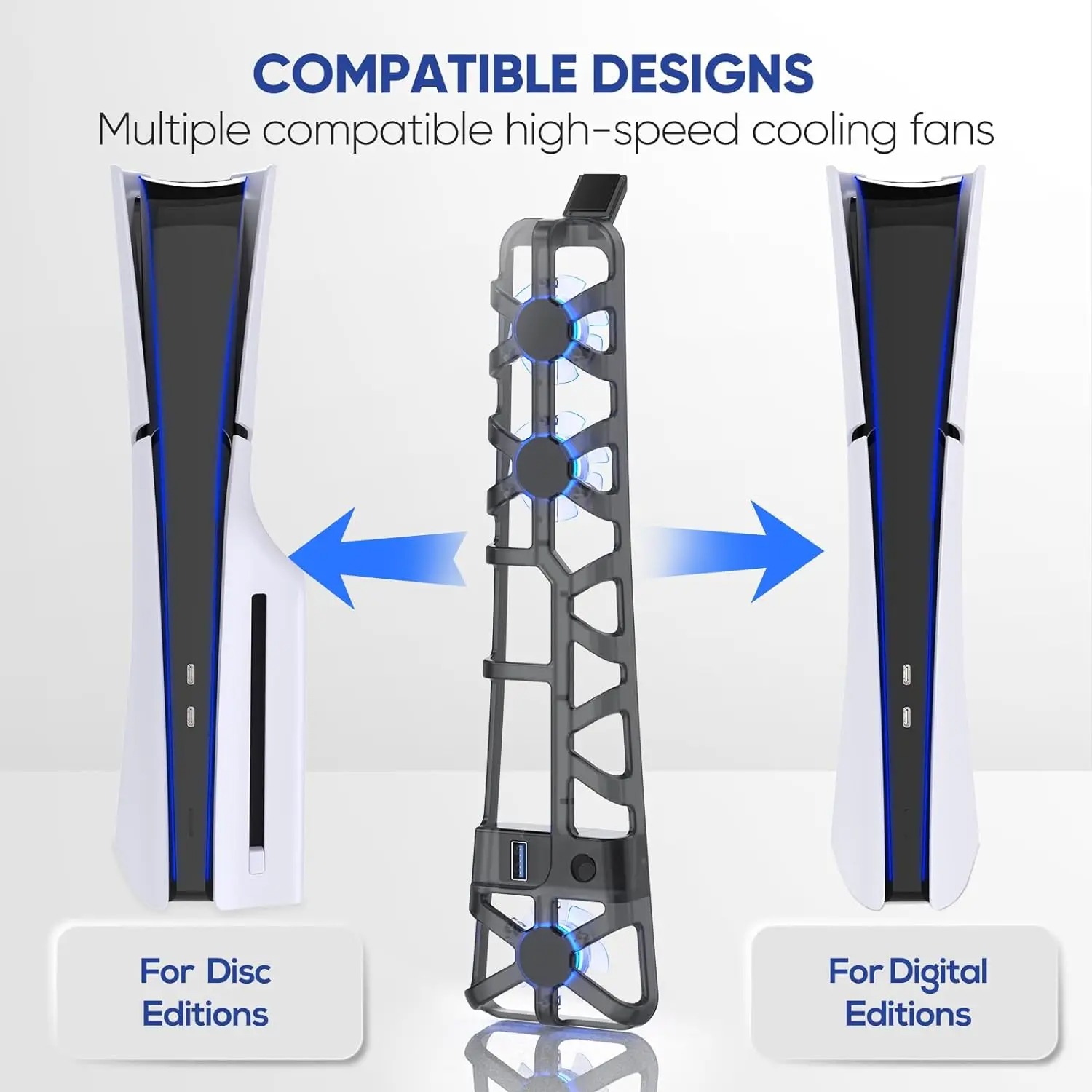 مروحة تبريد بثلاث سرعات لجهاز  - مراجعة Console Cooling Fan وسعره