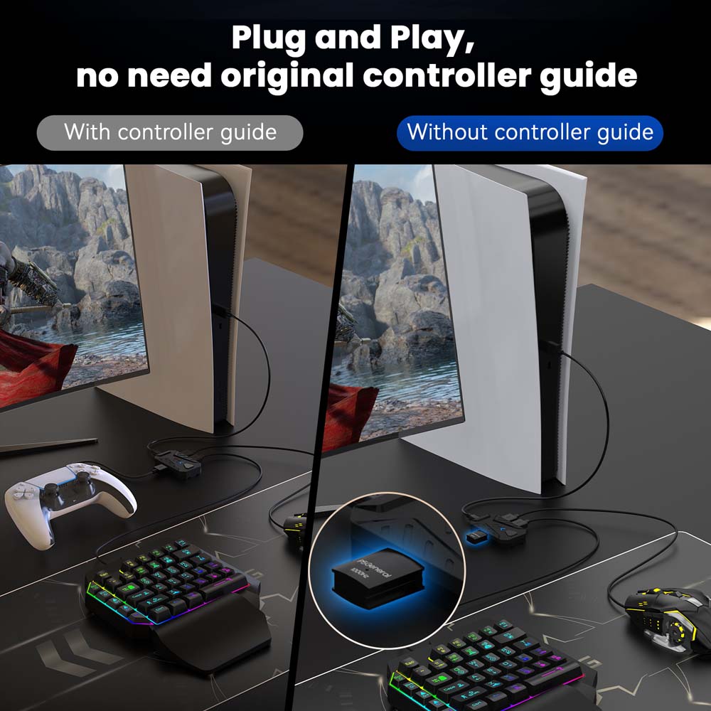 محول USB نوع C للوحة مفاتيح وم - مراجعة Gaming Console Types وسعره