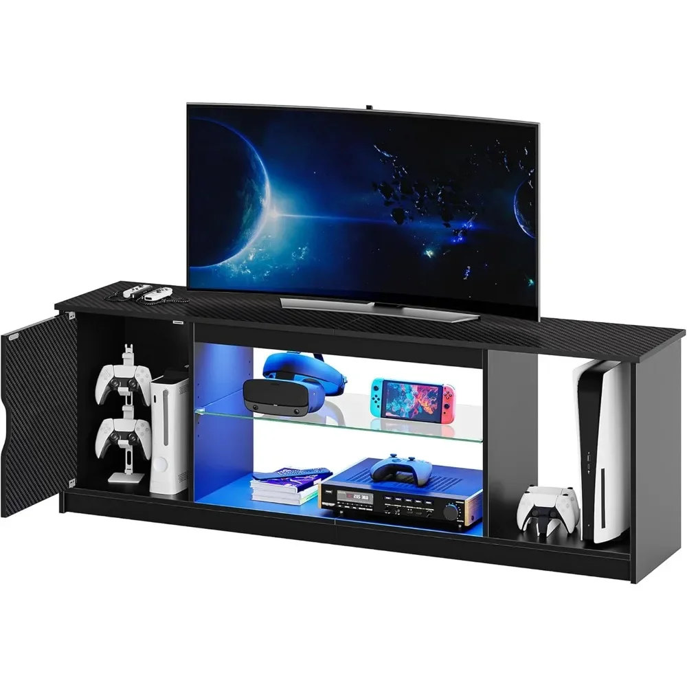 مركز ترفيه Bestier Led لـ PS5، - مراجعة Gaming Console Room وسعره