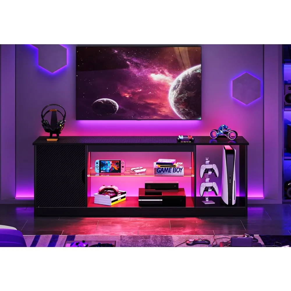 مركز ترفيه Bestier Led لـ PS5، - مراجعة Gaming Console Room وسعره