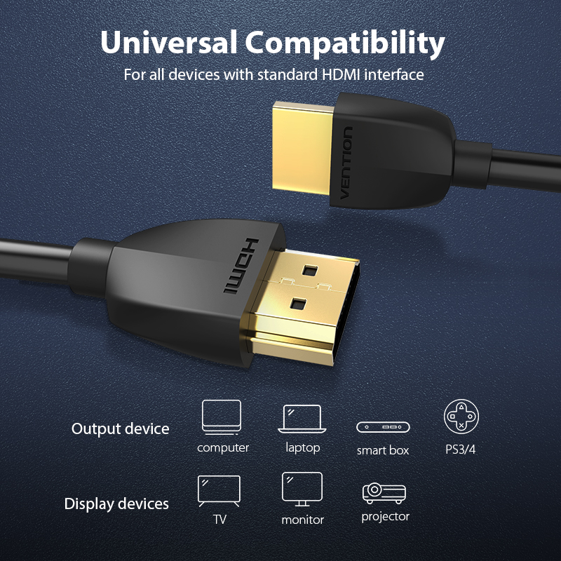 Vention HDMI كابل ضئيلة HDMI إ - مراجعة Gaming Console Bundle وسعره