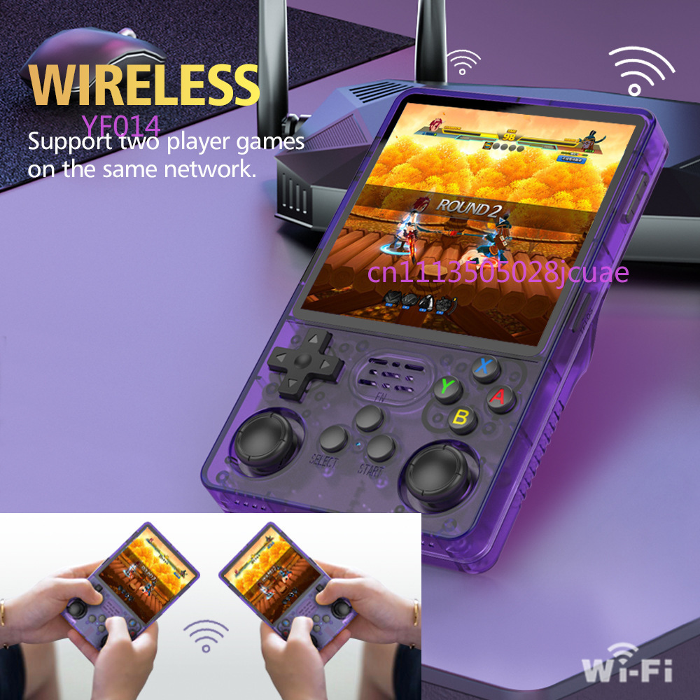 جهاز ألعاب محمول R36Plus مفتوح - مراجعة Handheld Gaming Console وسعره