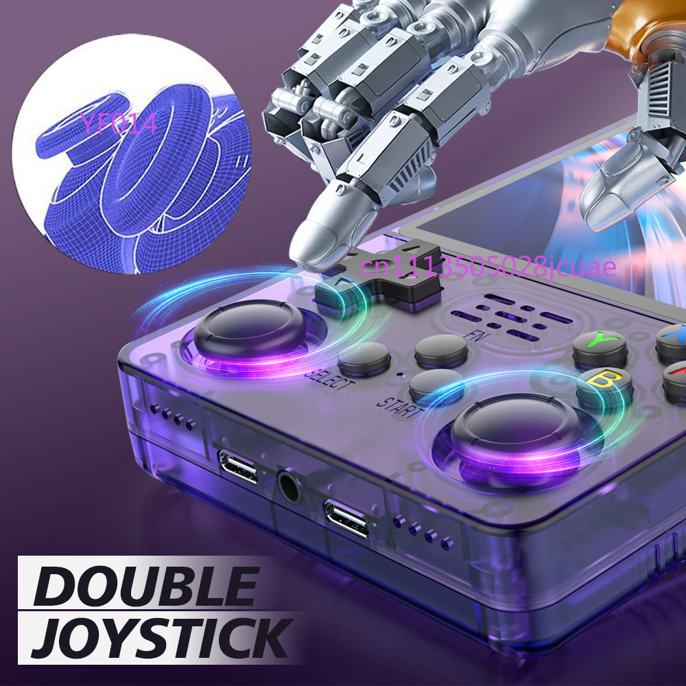 جهاز ألعاب محمول R36Plus مفتوح - مراجعة Handheld Gaming Console وسعره