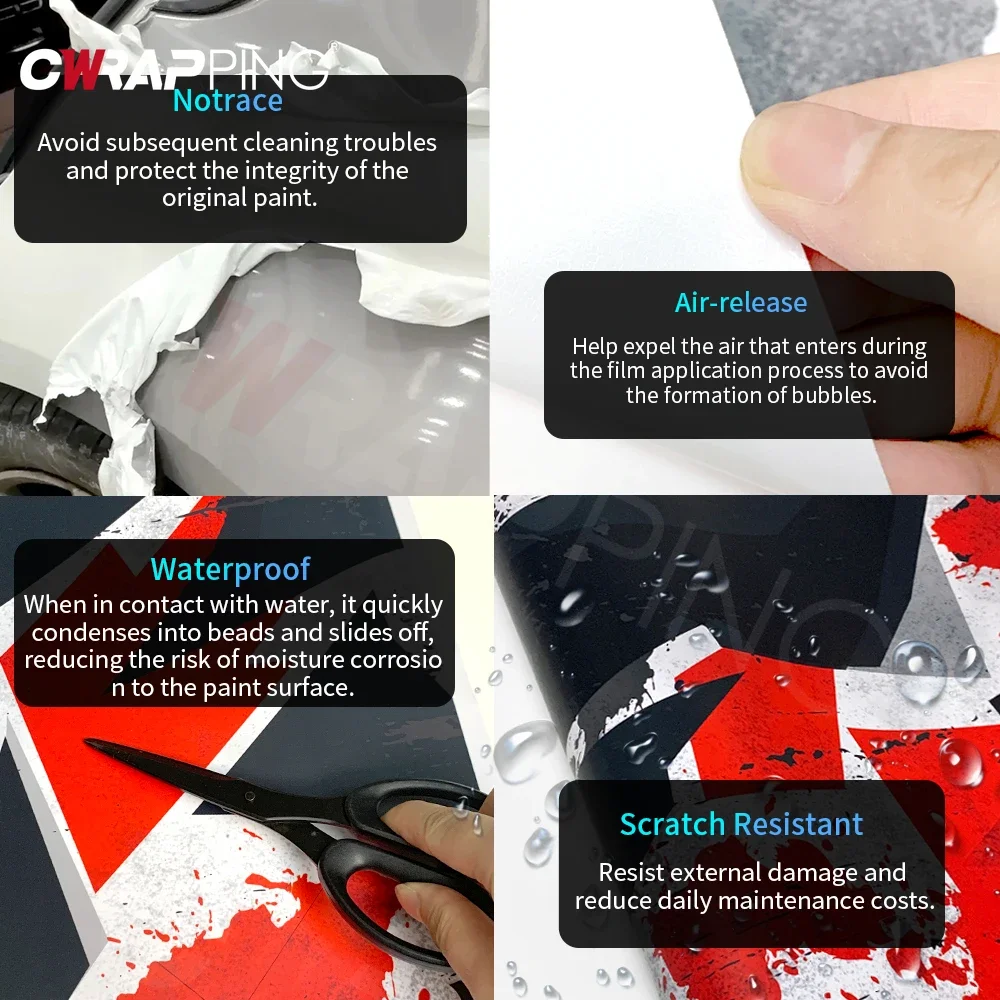 هندسية كامو سيارة الفينيل التف - مراجعة Console Skin Wrap وسعره