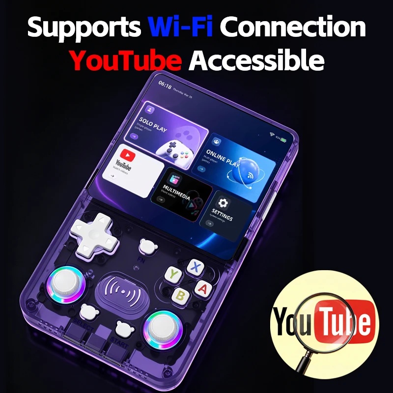 جهاز ألعاب محمول X36Ultra ريتر - مراجعة Handheld Gaming Console Youtube وسعره
