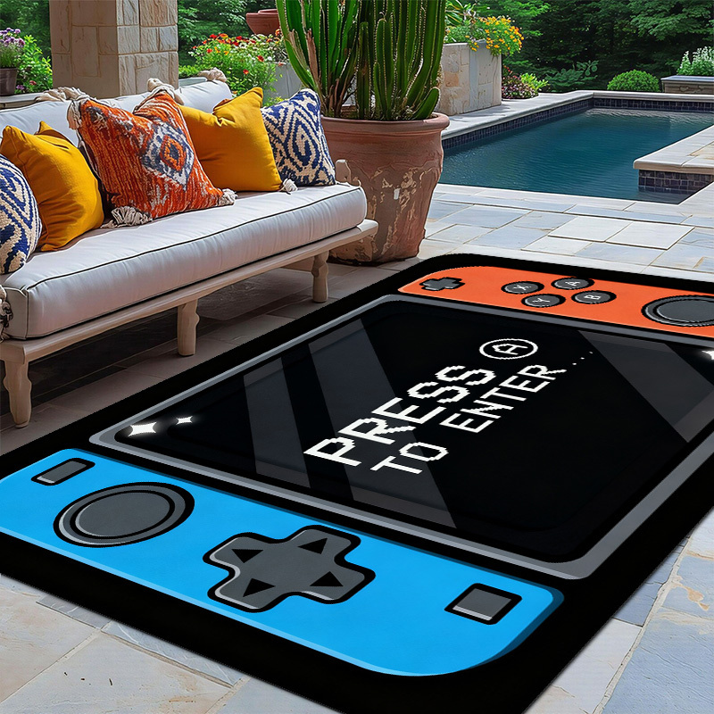 سجادة أرضية مسطحة ثنائية الأبع - مراجعة Gaming Console Room وسعره
