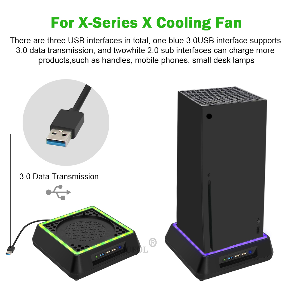 مروحة تبريد لجهاز Xbox Series  - مراجعة Console Cooling Fan وسعره