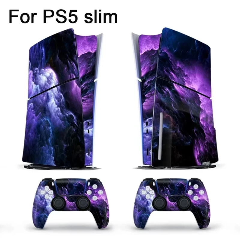 ملصق فينيل واقي لجهاز PS5 Slim - مراجعة Console Skin Wrap وسعره