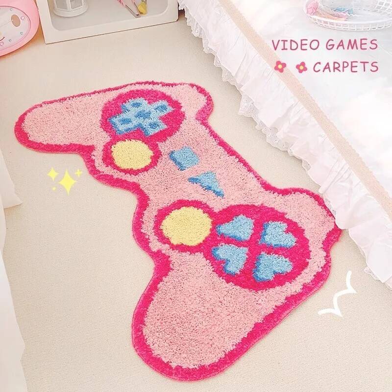 سجادة على شكل وحدة تحكم ألعاب، - مراجعة Gaming Console Room وسعره