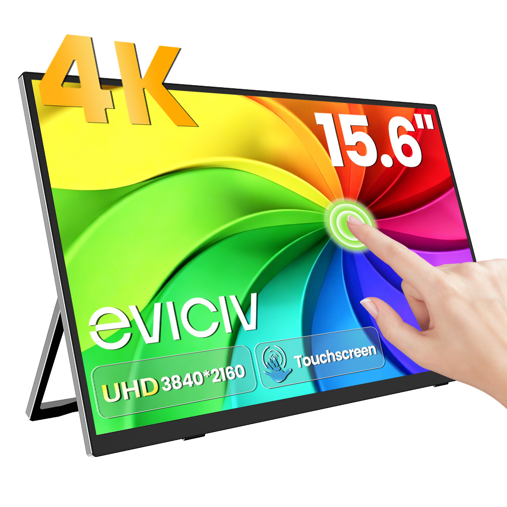 شاشة EVICIV المحمولة بدقة 4K،  - مراجعة Gaming Console Types وسعره