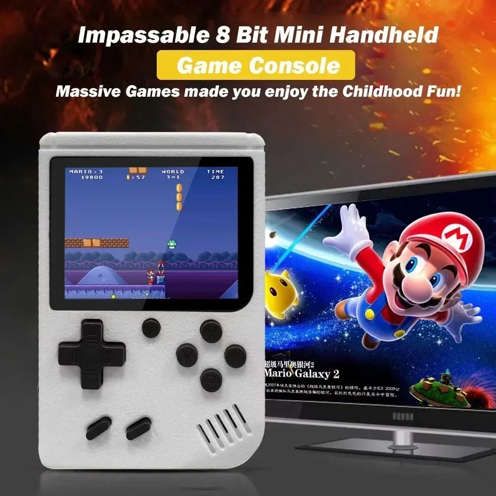 جهاز ألعاب فيديو محمول صغير بت - مراجعة Gaming Console For Kids وسعره