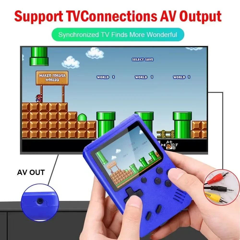 جهاز ألعاب فيديو محمول صغير بت - مراجعة Gaming Console For Kids وسعره