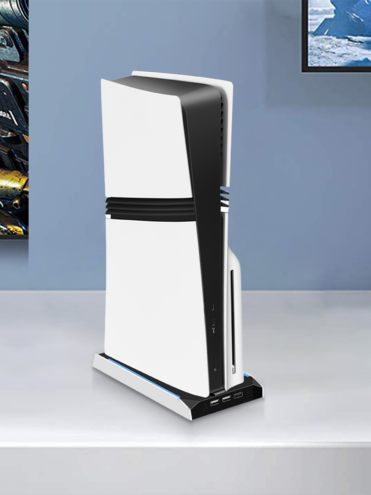 ل PS 5 سليم/PS 5 برو RGB حامل  - مراجعة Console Cooling Fan وسعره