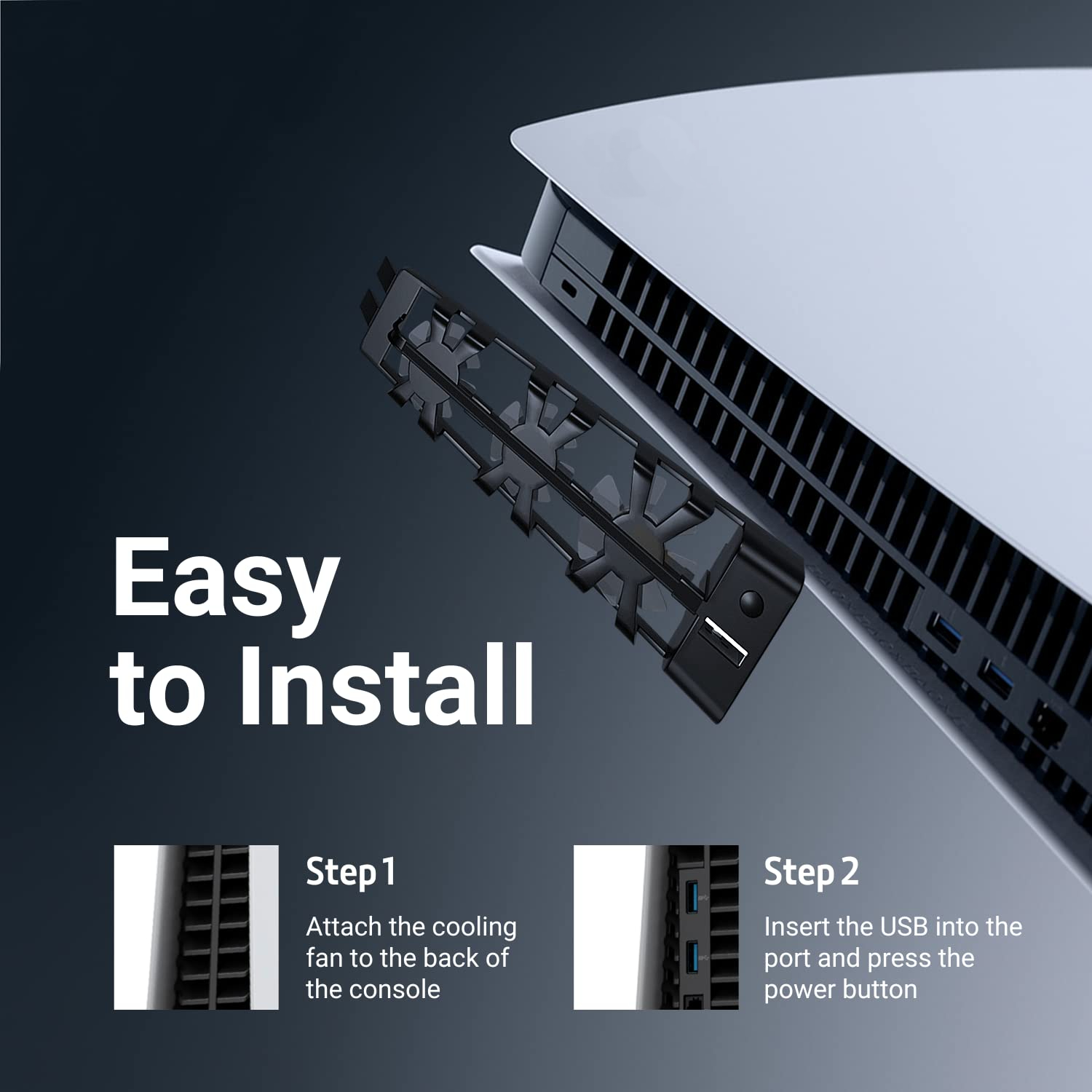 مروحة تبريد للبلاي ستيشن 5 ، ق - مراجعة Console Cooling Fan وسعره