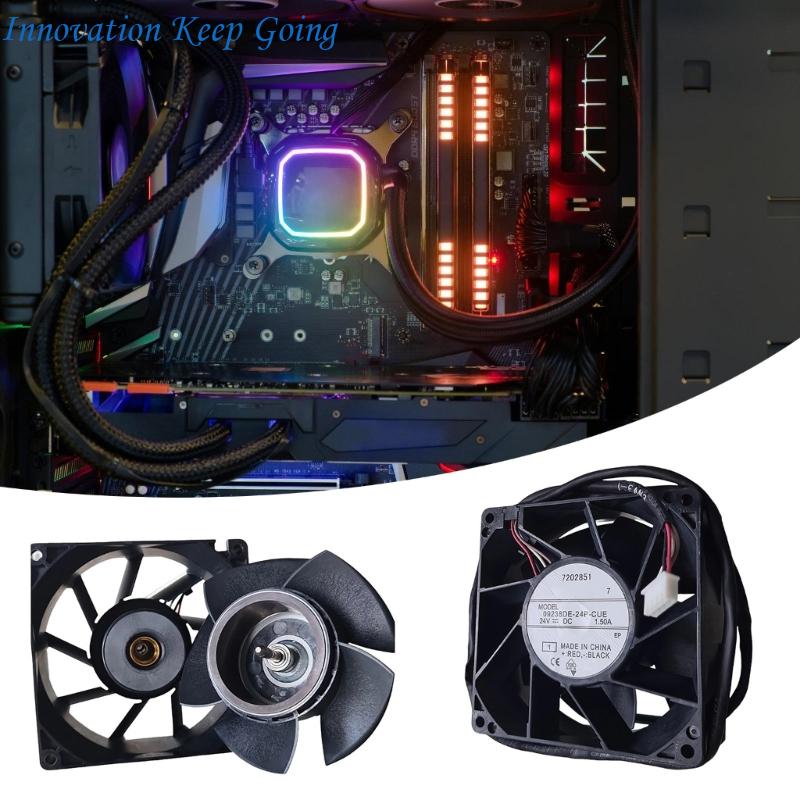 E65C 90X90X38MM 24V 1.5A مروحة - مراجعة Gaming Console Cabinet وسعره