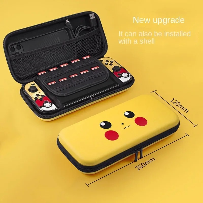 حقيبة تخزين بوكيمون بيكاتشو لج - مراجعة Handheld Gaming Console وسعره